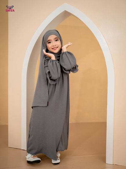 AMEENA JUBAH & SHAWL (GREY)